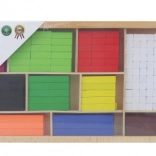 VIGA drevené počítacie tyčinky Cuisenaire, 308 ks