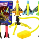 Vystreľovač penových rakiet s pumpou