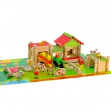 Drevená stavebnica Moja prvá veľká farma
