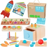 Montessori vzdelávací box Tooky Toy 7v1