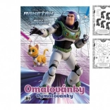 Omaľovánka Rakeťák A4