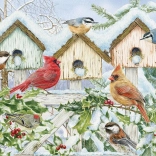 Puzzle COBBLE HILL Zimný vtáčí zbor XL 275 dielikov