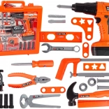 Súprava pre domácich majstrov Skrutkovač Batéria Kladivo Píla