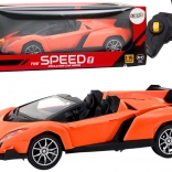 Športové Auto Na Diaľkové Ovládanie RC 1:16 Oranžové