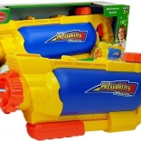 Detská vodná pištoľ s nádržou 1450 ml žltá a Modrá