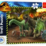 Puzzle 200 dielikov – dinosaury z JURASSIC WORLD