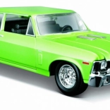 Kovový model CHEVROLET NOVA SS 1970 zelený 1:24