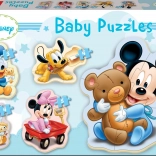 Detské puzzle Miminká Disney 5v1