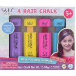 Kriedy na vlasy – sada 4 farieb