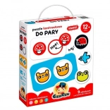 CzuCzu puzzle do páru – kontrastné obrázky pre batoľatá