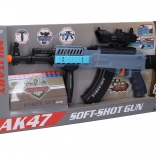 Guľomet s 12 penovými nábojmi a efektmi 62 cm