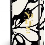 NOTIQUE linkovaný zápisník abstraktný 13 × 21 cm