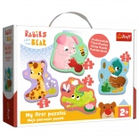 Puzzle Baby Classic – bábätkovské zvieratká TREFL