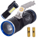Vojenská LED baterka s Cree XM-L3-U3 Zoom od Bailong