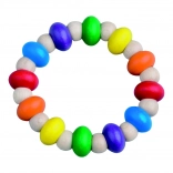 DETOA ohybný drevený krúžok 9 cm pre deti od 6 mesiacov