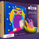 Výtvarná sada Sova na plátno