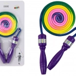 Dúhové skákanie Fialové ruky Koordinácia pohybu