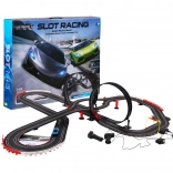 Detská závodná dráha 10 metrov 6+ so svetlami a dvoma autíčkami 1:43