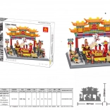 Stavebnica Budovy China Town, 1245 dielikov