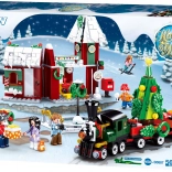 Sluban Town vianočná dedina s vláčikom