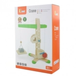 Drevený žeriav s navijakom