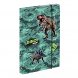 OXYBAG box na zošity A4 jumbo dinosaurus s gumičkou