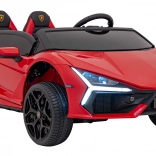 Elektrické autíčko LAMBORGHINI Revuelto XL – červené, 24 V, 2 miesta