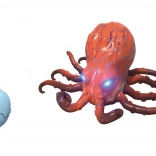 Chobotnica na diaľkové ovládanie 17 cm