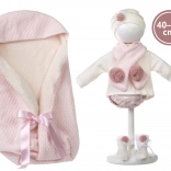 Oblečky a doplnky pre bábiku LLORENS 40 cm – 7‑dielna sada