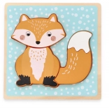 Drevené puzzle pre najmenších – líška