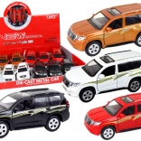 Kovové autíčko 12 cm s efektmi svetla a zvuku – rôzne farby