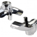 Plastové blatníky strieborné pre model PRO700