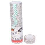 Priehľadná lepiaca páska 18 mm x 10 m, 8 ks