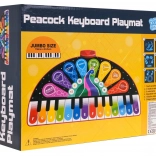 Hudobná hracia podložka Páv od Zippy Mat