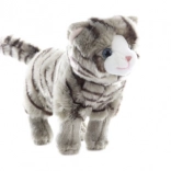 plyšová mačka so zvukom 40 cm eco‑friendly