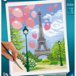 CreArt maľovanie podľa čísel – Jar v Paríži