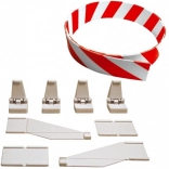 Mantinel a držiaky pre autodráhy Carrera Evolution, Digital 132 a Digital 124 – sada 3 m