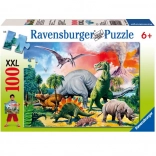 Ravensburger puzzle Medzi dinosaurami