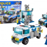 Policajná stavebnica so 271 dielikmi: policajné auto a budova
