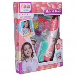 Navliekač korálikov do vlasov s doplnkami