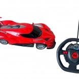 Auto na diaľkové ovládanie so semaforom