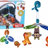 Kolotoč pre deti so zvieratkami na klips