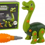 Stavebnica dinosaurus Brachiosaurus zelený