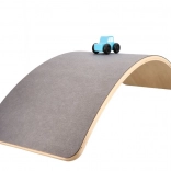 Rovnovážna doska s filcom, autíčkom a cestou