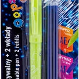 Gumovacie pero ASTRA OOPS! 0,6 mm s náhradnými náplňami