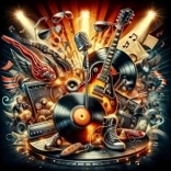 Diamantové maľovanie Hudobná inšpirácia 30 × 40 cm