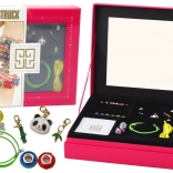 Kreatívna sada na výrobu náramkov s korálkami a príveskami