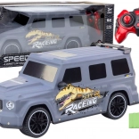 RC auto s dinosauřím motívom 1:10, sivé