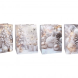 Darčeková taška M 26 × 32 × 10 cm – Vianoce