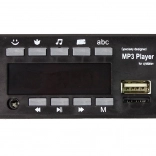 Hudobný panel pre vozidlo na batériu 24V